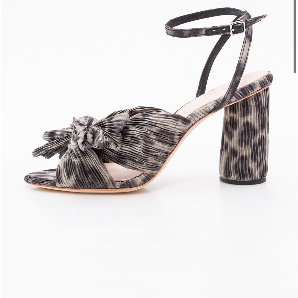 Loeffler Randall camellia dark leopard heels